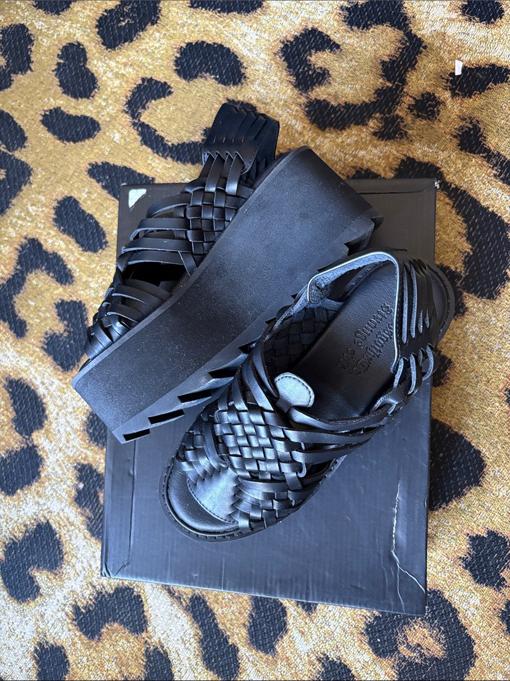 STRANGE CVLT “la siouxsie maria lo” platform huarache